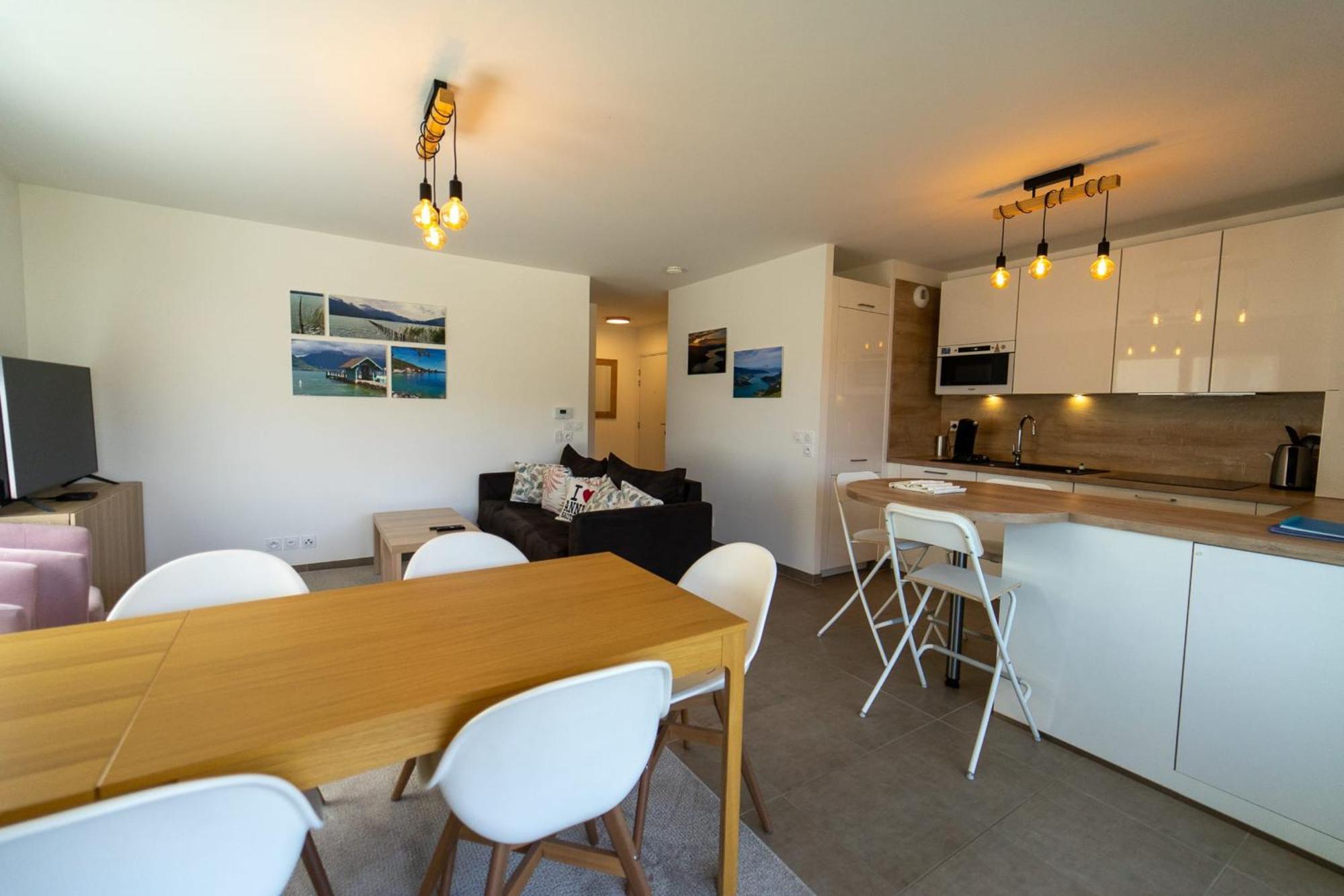 La Douce Folie - Apartment For 4 To 5 People In Sévrier Exteriör bild